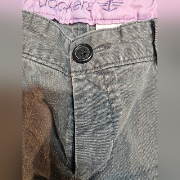 Dockers Women’s Gray Chino Pants Size 10M Straight Leg Stretch Classic Fit - Picture 2 of 8